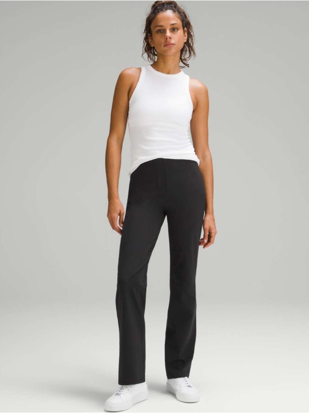 Lululemon Smooth Fit Pull-On High-Rise Pants in Black